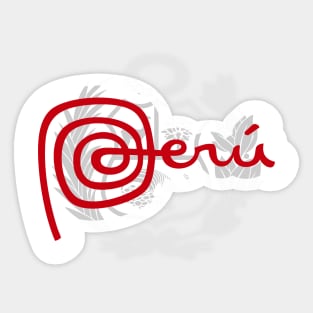 Escudo Del Peru - Peru coat of arms - March Peru Sticker